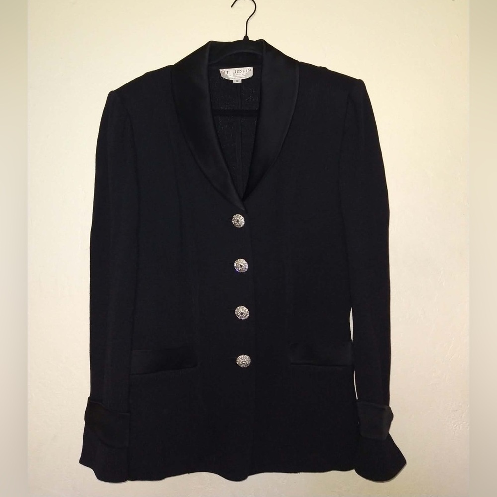 ST. John by Marie by Marie Gray size 12 blazer/ jacket